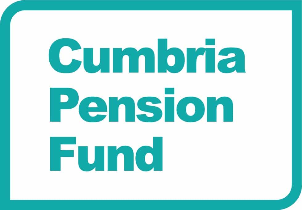 The logo for Cumbria Pension Fund